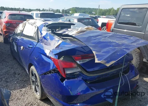 2023 Hyundai Elantra Sel из США, поврежденный, VIN 5NPLS4AG7PH099651